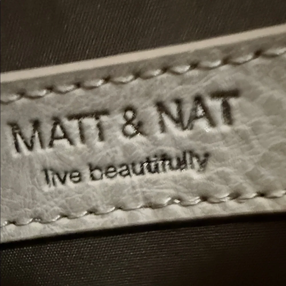 NWOT Matt & Nat Beige Satchel